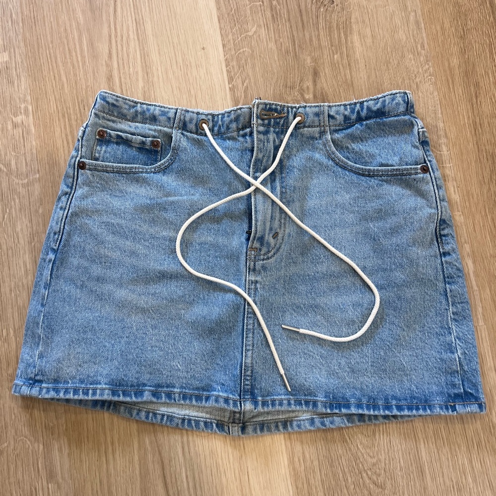 Abercrombie & Fitch Blue Denim Skirt
